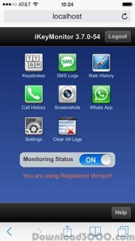 iKeyMonitor Android Spy screenshot